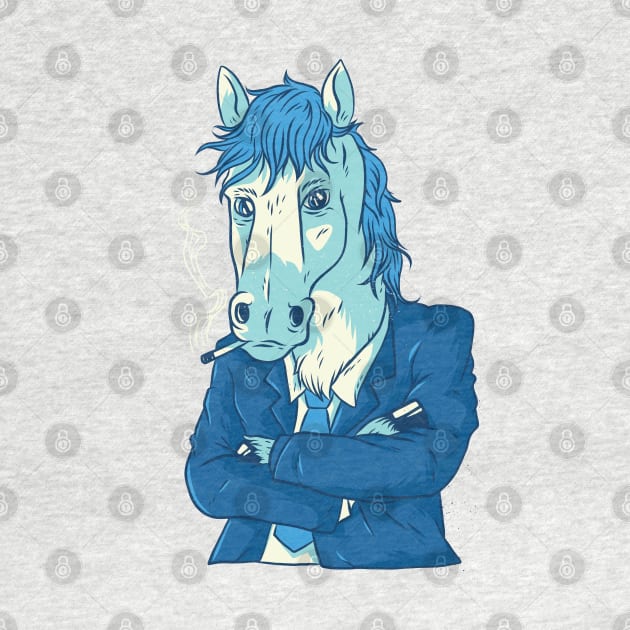 Businessman Horse by TomCage